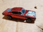 Hot Wheels Redline Custom Barracuda Car 1967 Red Grey Interior USA NO HOOD