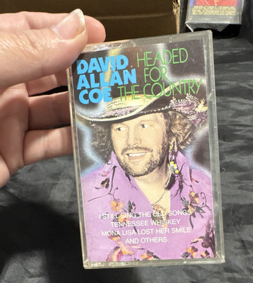 David Allan Coe Headed for the Country Cassette Album Country CBS