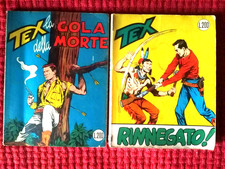 TEX EDICOLA PICCOLA 1964 AUT. 2926 LOTTO 39 3a ZAGOR 41 ANNUNCIO MANO ROSSA RARI