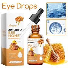 Jimerito Eye Drops with Honey for Dry, Red, and Tired Eyes, 1-3 Pieces Available