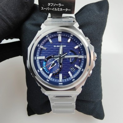 Casio G-STEEL solar bluetooth Mobile Link Stainless steel strap GST-B1000D-2AJF