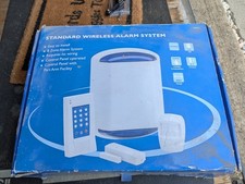 Standard Wireless Alarm System 8-Zone Easy Installation, New