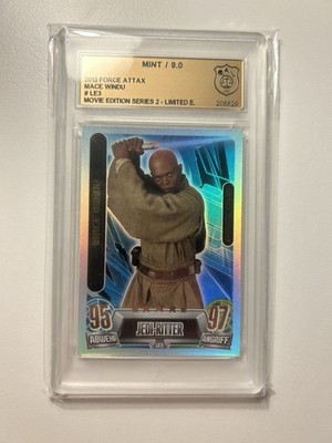 Star Wars Force Attax Mace Windu LE3 Movie Edition S2, GSG 9