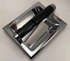 Vtg MCM Hall Mack 876L TEMPO Recessed Paper Holder Chrome Cement-In NOS w/Box