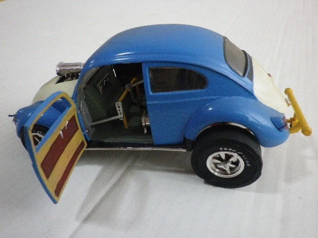 Rara Hot Rod IMC 1/25 VW Beetle vintage, assemblata - Immagine 2 di 3