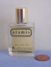 Vintage Aramis EDT .47 fl oz/14 ml Men's Mini Splash