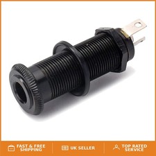 High-Quality 4-Pin Copper Guitar Jack - Stereo/Mono Input for Electric Guitars