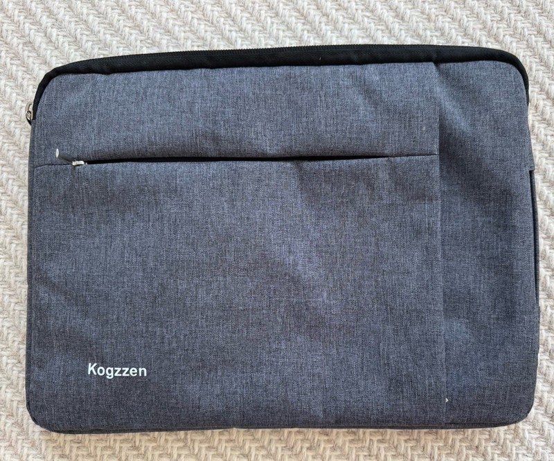 Kogzzen 13" Laptop Sleeve with Plush Lining with Side Hand Strap
