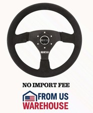 Sparco R323 Steering Wheel 330mm Suede 39mm Dish Competition Racing Sparco R323 Steering Wheel 330mm Suede 39mm Dish Competition Racing