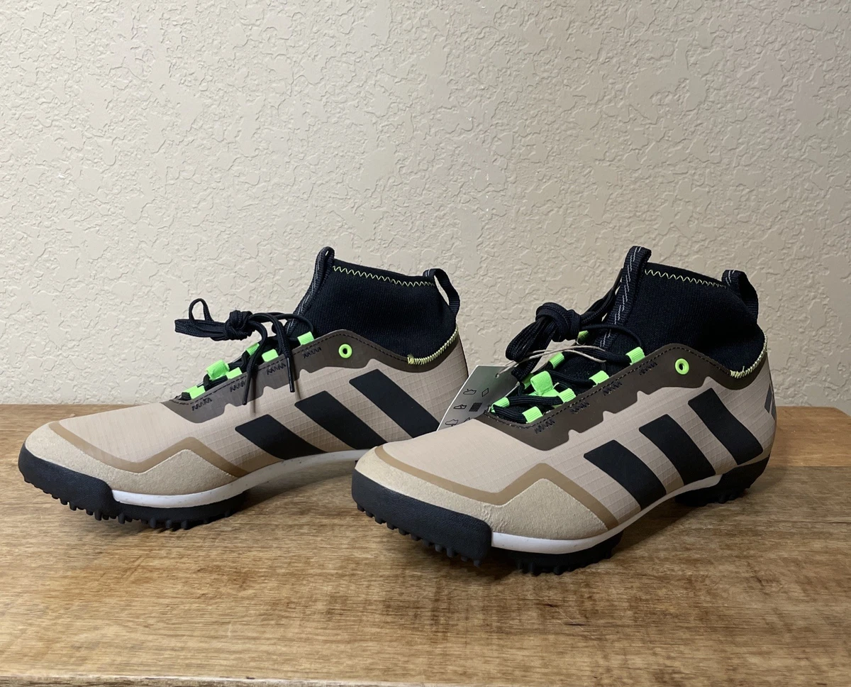 Adidas The Gravel Shoe Hiking Men\'s Size 7.5/Womens 8.5 Beige & Black GX1664 NWT Adidas The Gravel Cycling Beige Tone Black | Mercari main image 2