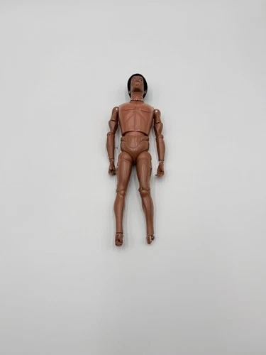 Vintage 1970 Hasbro GI Joe AT #7404 Adventurer (Black) Action Figure BODY