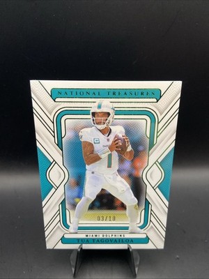 2024 Panini National Treasures - Tua Tagovailoa #61 Emerald /10