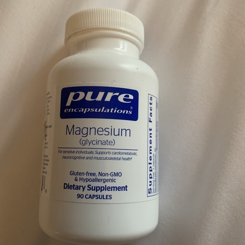 Pure Encapsulations Magnesium Glycinate Supplement for Stress Relief 90