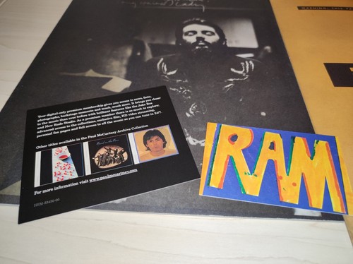 PAUL MCCARTNEY - RAM – DELUXE ARCHIVE EDITION – NUMBERED – BOX 4 CD + DVD - Picture 7 of 14