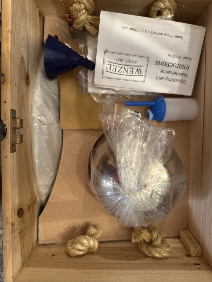 Wenzel Nickel Plated Pressure Lantern Serial Number 823018 for