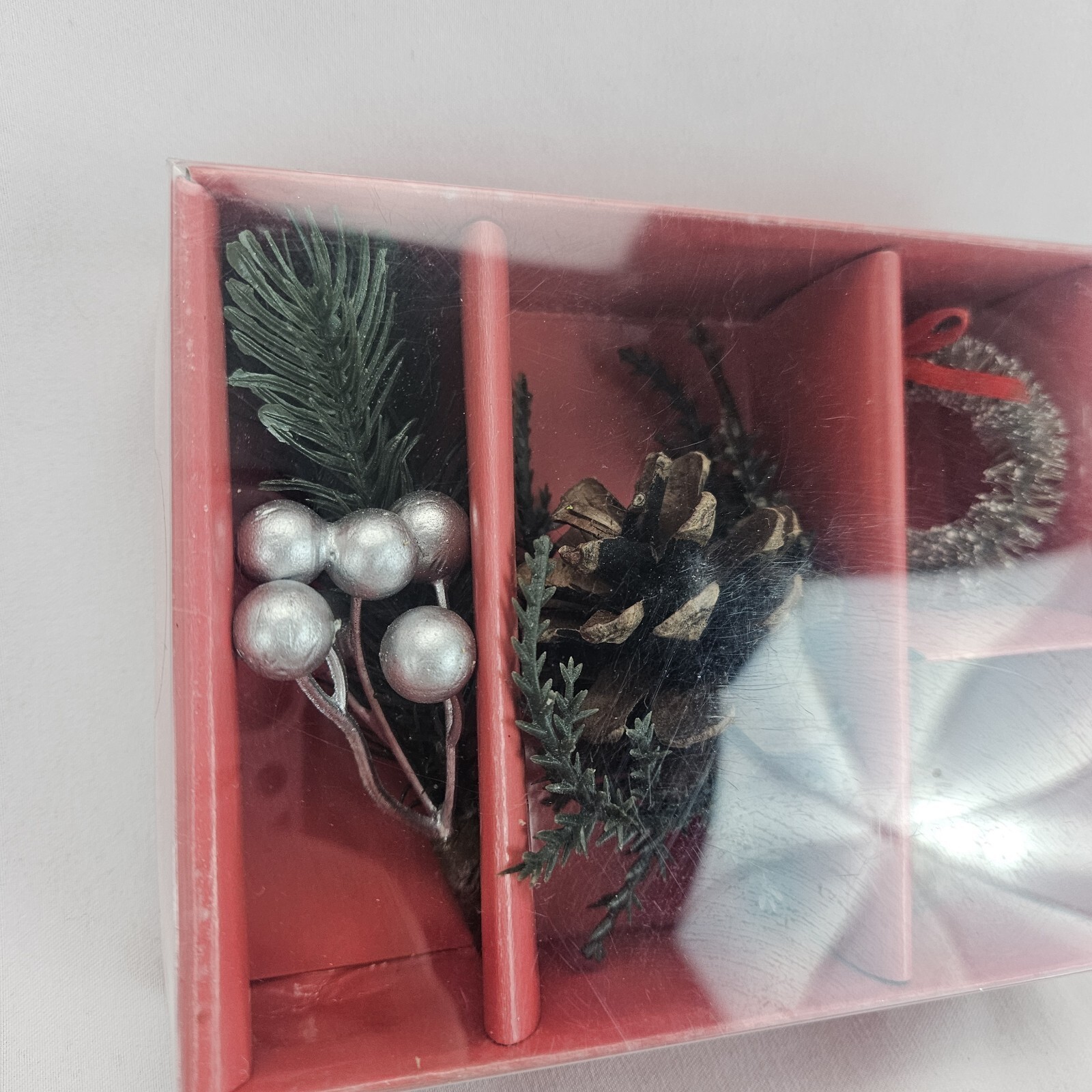 4 Pc- Target Mini Christmas Greenery Accessory Kit Holiday Crafting ...