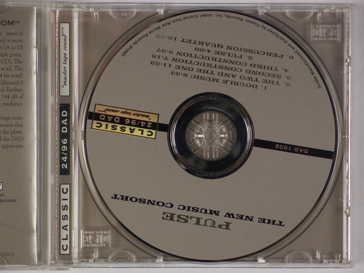 (GOLD CD) The New Music Consort 『Pulse～』 The New Music Consort – Pulse: Works For Percussion And