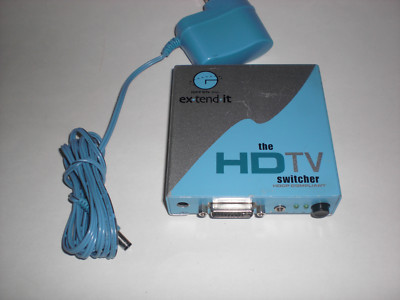 Gefen HD TV Switcher HDCP Compliant RMT-2-IR Remote AC Adapter Ex Tend It 