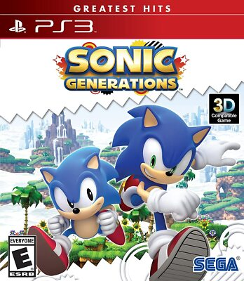 #ad Sonic Generations Greatest Hits PS3 $14.95