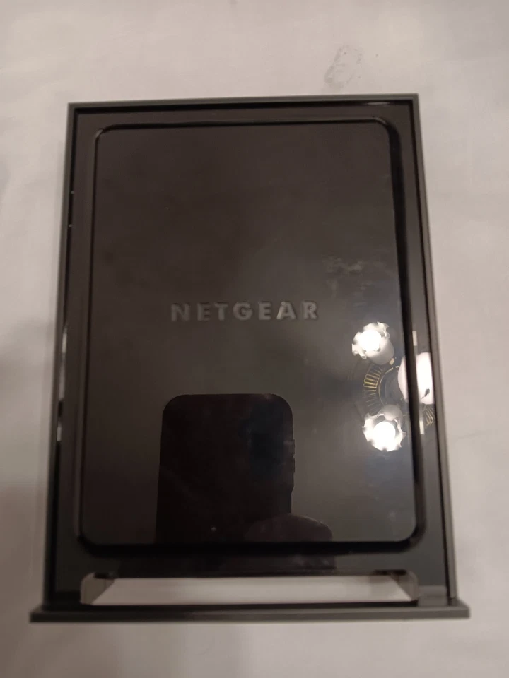 CAIXA ABERTA Roteador Wireless WiFi Netgear N300 [WNR2000] Preto (com firmware DDWRT) - Imagem 4 de 4