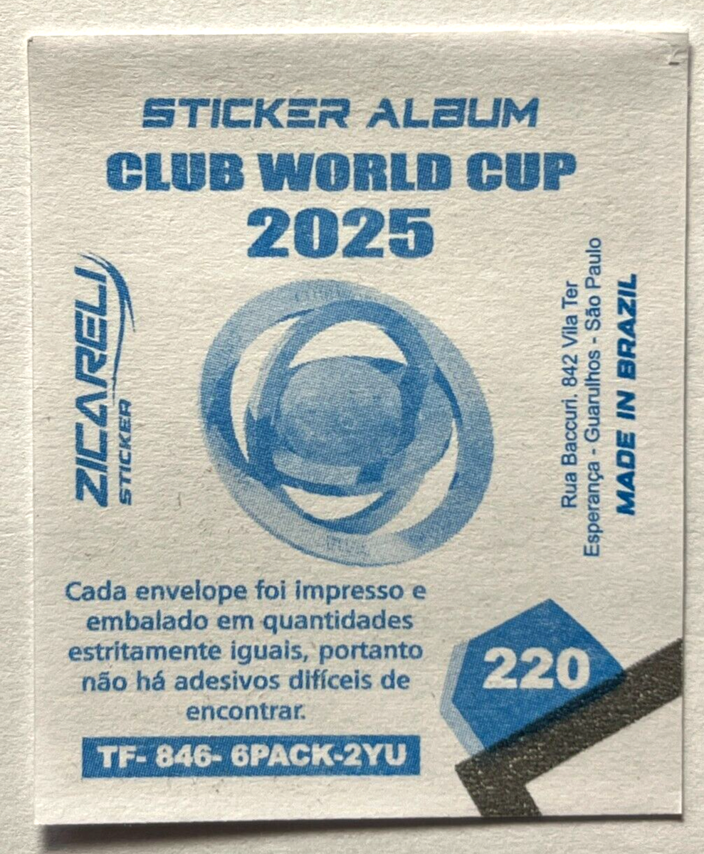 2025 FIFA CLUB WORLD CUP Zicareli Sticker #220 KENO Fluminense | eBay