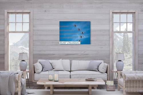 F-16 Airforce Thunderbirds Wall Art – US Military Aviation Decor for Home/Office - Picture 16 of 18