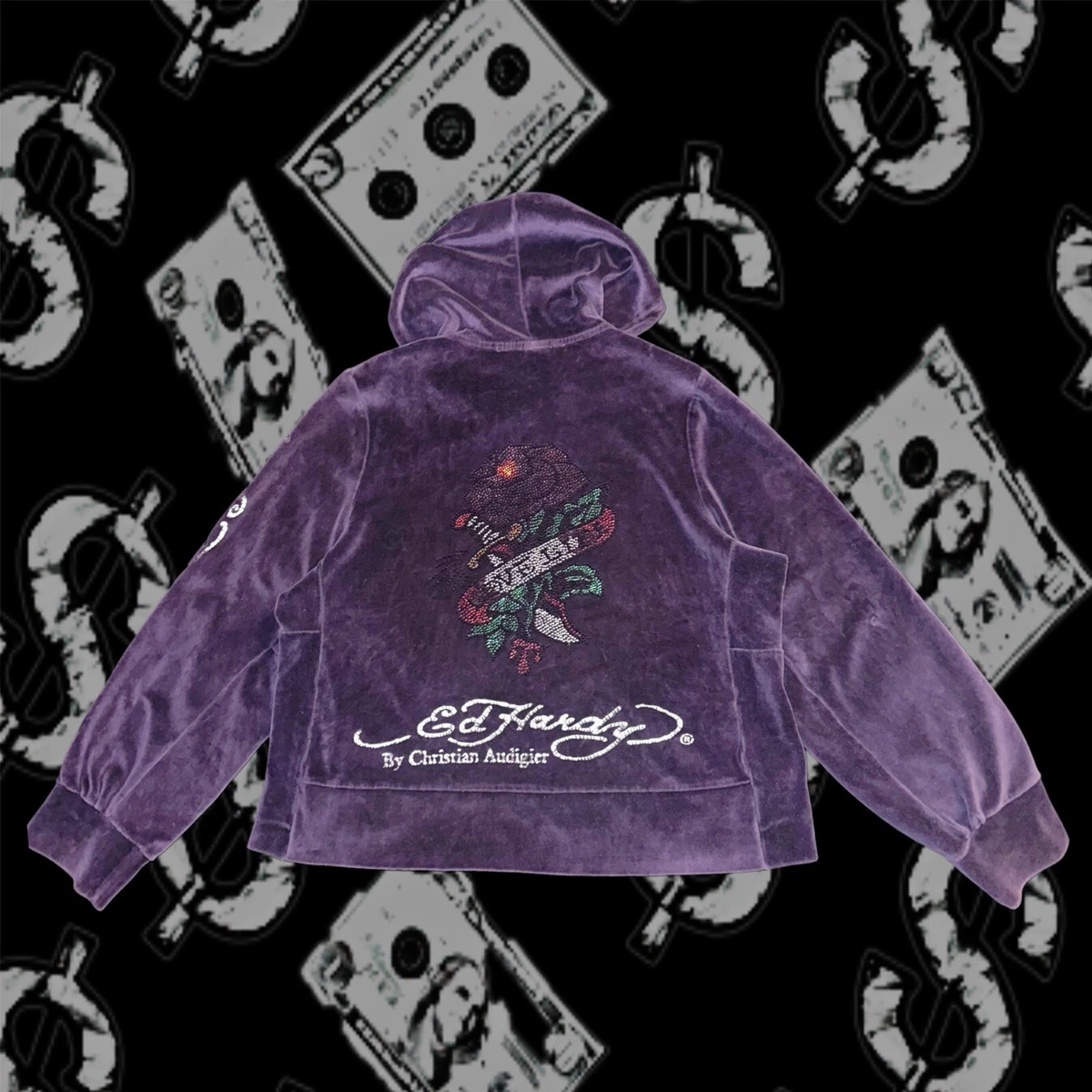 Ed Hardy Purple Hoodies for Women for sale | eBay