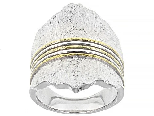 KOADON(R) RHODIUM OVER STERLING SILVER RING SIZE 5 - Image 4 of 4