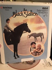 United Artist The Black Stallion RCA Selectavision Videodisc CED