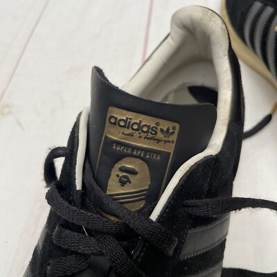 Adidas x Bathing Ape BAPE 2003 Super Ape Star 1 of 100 No box Size 