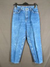 VTG GITANO High Rise RELAXED FIT JEANS Stonewashed HEAVY COTTON Tapered Leg 12-P
