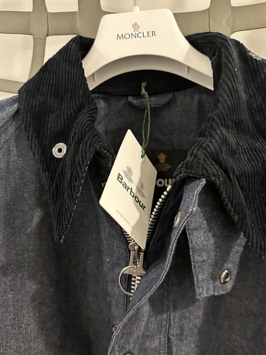 【Barbour】OS BEDALE DENIM Heritage + Barbour Men's Heritage + Denim Bedale Casual Jacket in