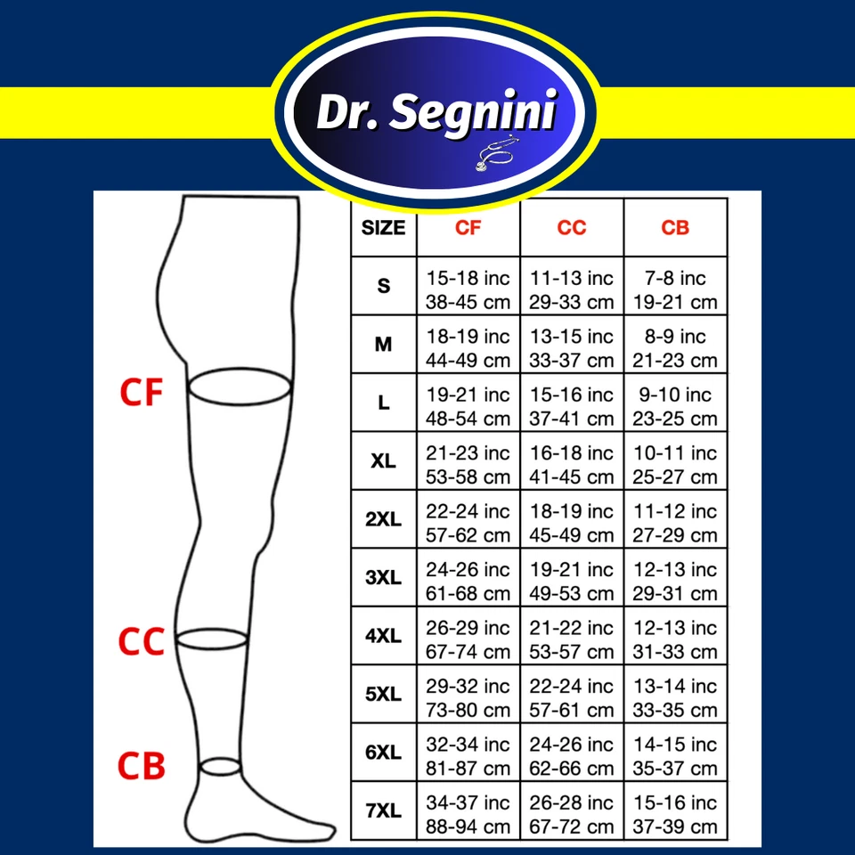 Compression Stockings 20-30 Mmhgthigh High Open Toe  Varicose ✅J9302⭐ - Image 3 of 4