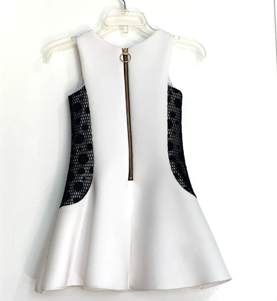 Vestido blanco/negro Zoe Ltd para niñas talla 8.Org. $170,00 Foto 2 de 4