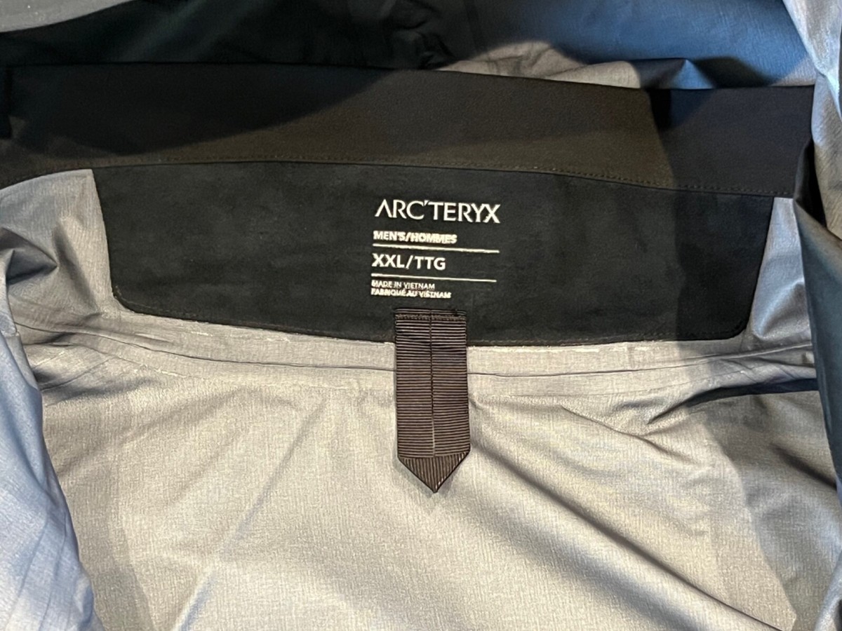 NWT Mens Arc'teryx Black Beta AR Shell Jacket Goretex Pro XXL $600