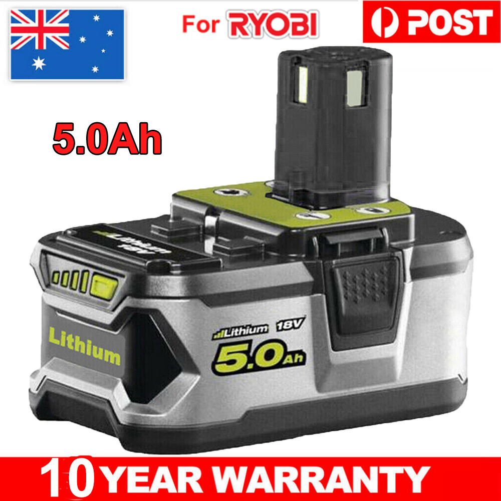4X 5.0 Ah For RYOBI P108 18V One+ Plus High Capacity Battery 18 Volt ...