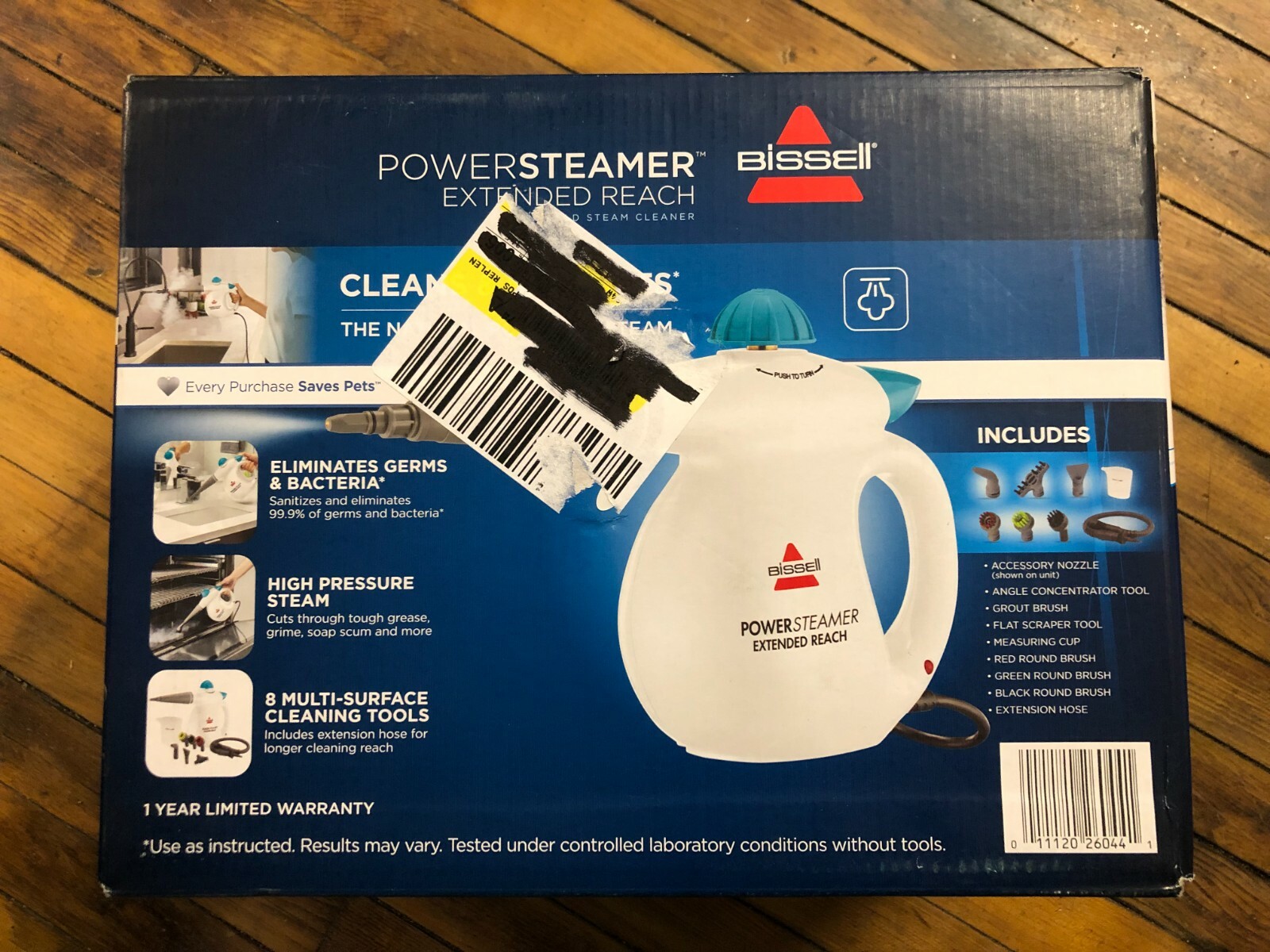 powersteamer extended reach