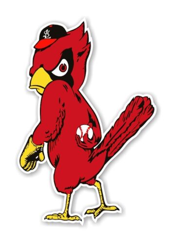 St Louis Cardinals 1949 "Bad Bird"  Precision Cut Decal - Picture 1 of 1