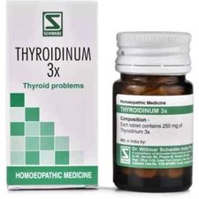Willmar Schwabe India Thyroidinum 3X (20g) Free Shipping