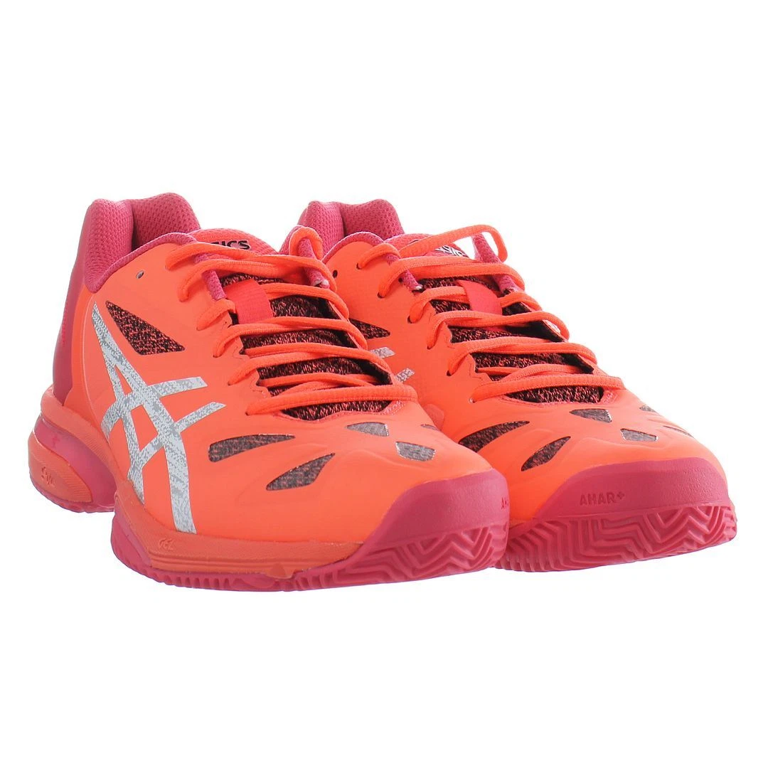 Asics Gel Indoor Court Womens Lace Up Trainers E759Y 0693 | eBay