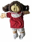 Xavier Roberts Cabbage Patch Kids  Girl Doll Brown Hair  Taiwan HM 2 IC Factory