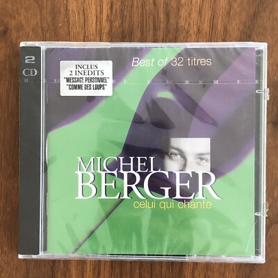 Celui Qui Chante by Michel Berger (CD, 1994, 2 Discs, WEA) Germany Import NEW *