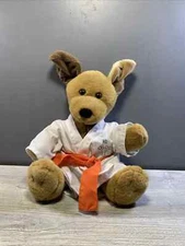 Build-A-Bear Dog 14" Karate Uniform Plush – Martial Arts, Orange Belt