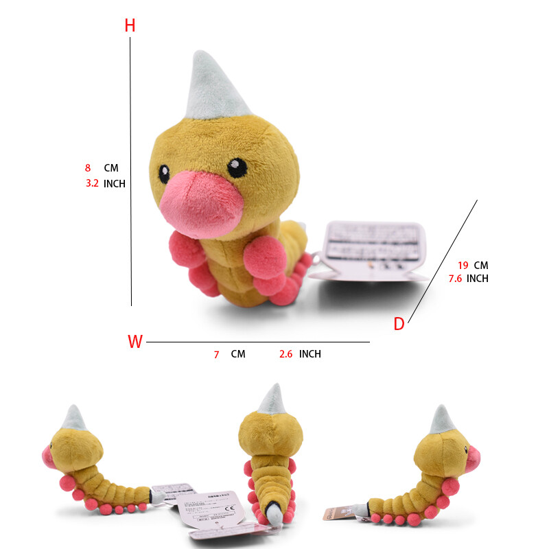 Plush Toys Plush Weedle plush Plush Doll Soft Stuffed Plush Animal