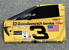 WOW!!! Curved Chevrolet Corvette C5-R Daytona 24hrs  Race Car Door Style Sign