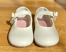 Girls Mary Janes Bow Ballerina Shoes Abigail Flat Wedding Party Shoes Ivory