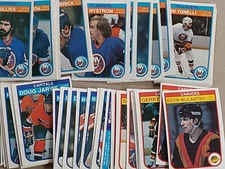 1982-83 O-PEE-CHEE OPC HOCKEY TRADING CARDS YOU PICK 201-396 FREE SHIPPING