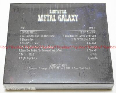 BABYMETAL METAL GALAXY Limited Edition Complete Edition 2CD+DVD