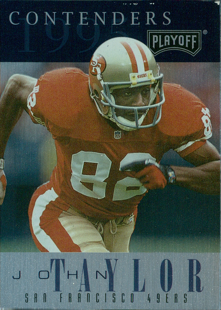 1995 Playoff Contenders - #82 John Taylor
