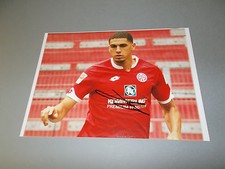 Leon Balogun Nigeria Mainz 05 signiert signed Autogramm auf 20x28 Foto in person